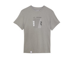 Tee-shirt ADVANCE MERINO HIKE & FLY titanium grey