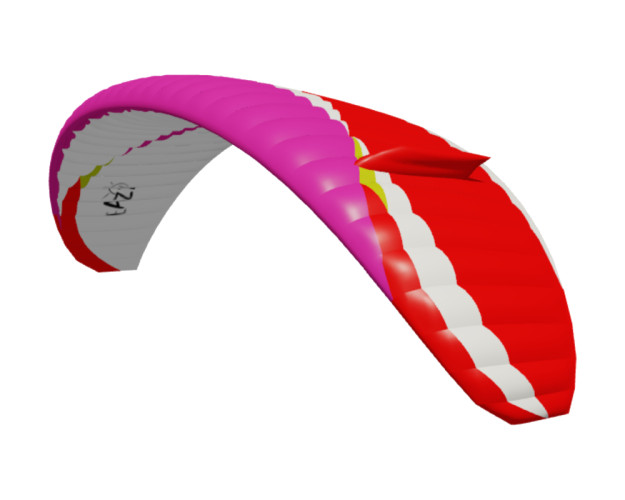 Parapente AIRDESIGN EAZY 3 red