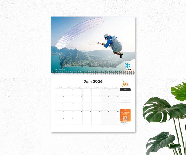 Calendrier mural 2026 SOARING