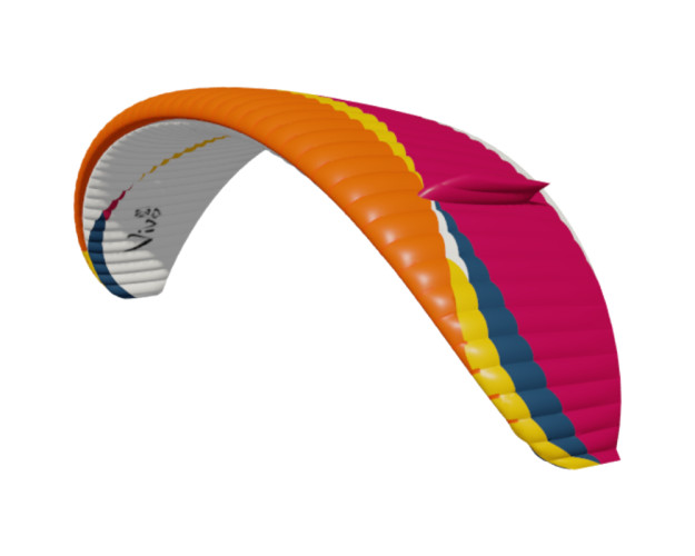 Parapente AIRDESIGN VIVO 3 flamingo