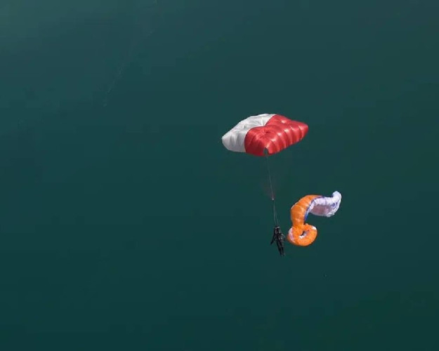 Parachute occasion SUPAIR FLUID LIGHT EVO L rouge