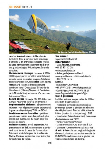Livre "Parapente En Europe"