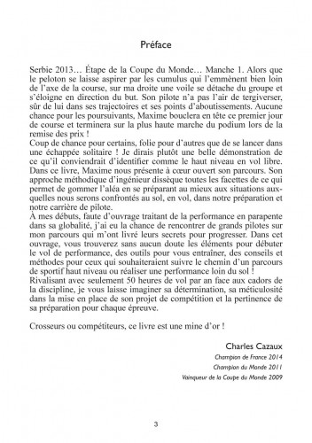 Livre "Parapente : performance"
