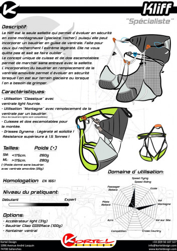 Sellette KORTEL KLIFF