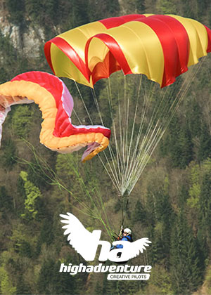 Parachutes de secours High Adventure