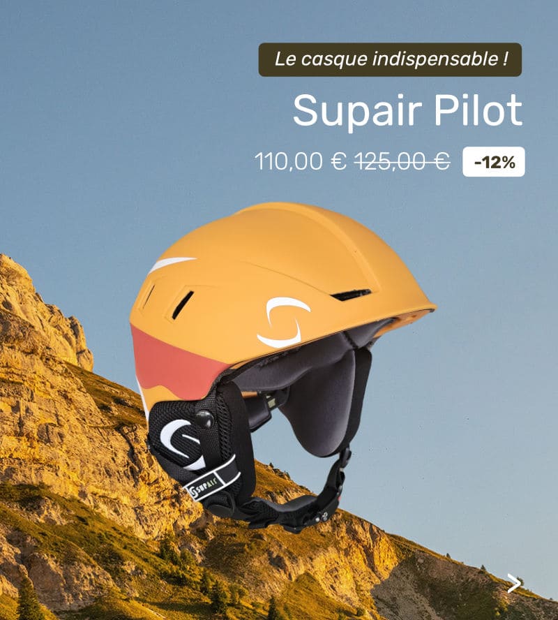 casque parapente promo supair pilot