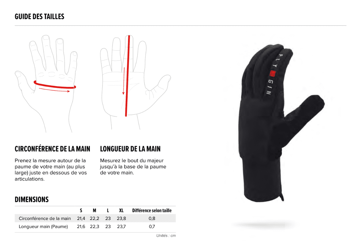 gants de parapente Gin SoftShell