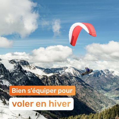Bien s'équiper pour voler en hiver
