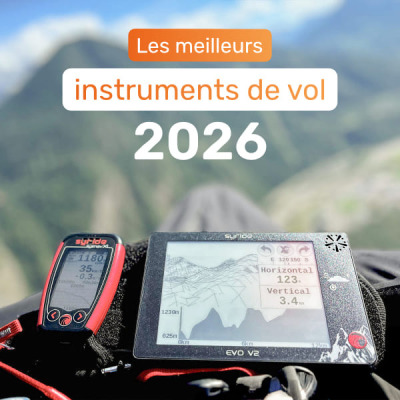 Voici les meilleurs instruments de vol pour le parapente en 2026