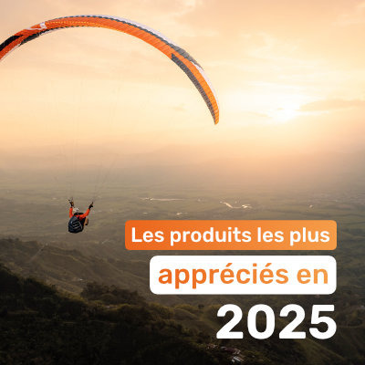 Voici les produits parapente les plus vendus en 2025